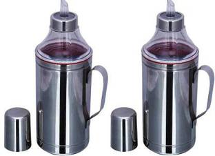 PROJAIN STEEL 1000 ml Cooking Oil Dispenser Set
