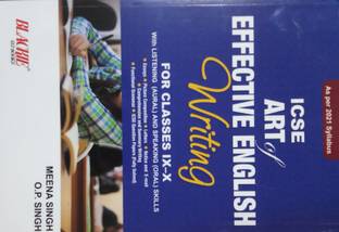 ICSE ART OF EFFECTIVE ENGLISH WRITING FOR CLASSES IX-X