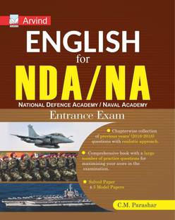 English for NDA/NA Entrance Exam Guide perfect for Self Study