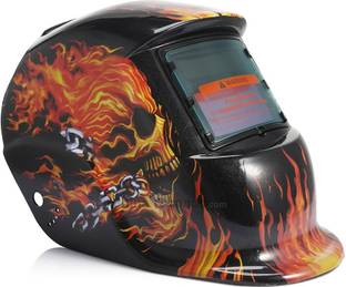 the bigg boss A1 AUTO DARKENING SOLAR POWER WELDING HELMET ( SIZE- FIT TO ALL, STANDARD) Welding Helmet