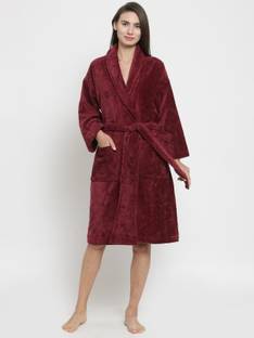 TRIDENT Wine Large Bath Robe