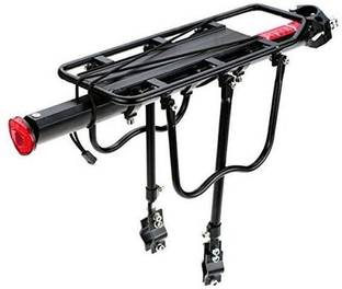 UDee Aluminum Alloy Adjustable Bicycle Rear Rack 110 Lbs Capacity Aluminium  Bicycle Carrier