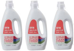 IFB fluff liquid detergent of 3 bottles of 1 liter Multi-Fragrance Liquid Detergent