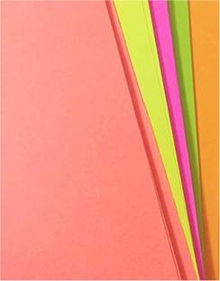 Offimart Color Paper Unruled A4 80 gsm Coloured Paper