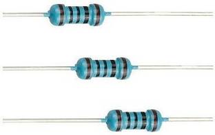 RISARYA RTS-R-100 OHM, METAL FILM RESISTOR, 1%, 1/4 WATT Fixed Resistor