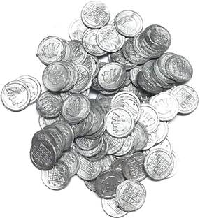 Bansiwal Ketu Ranga Remedy/Lead Figurines for Rahu/Ketu/Kalsarp Dosh Shanti - for Afloating in Water- Jal Mein Pravahit Karne Ke Liye (31, Coin) Decorative Showpiece  -  1 cm