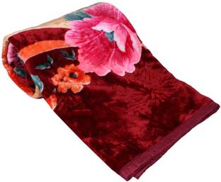 Abicon Printed Double Mink Blanket for  Heavy Winter