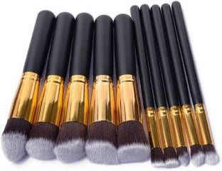 Town Huda Beauty 10 pcs Premium Synthetic Makeup Brush Set