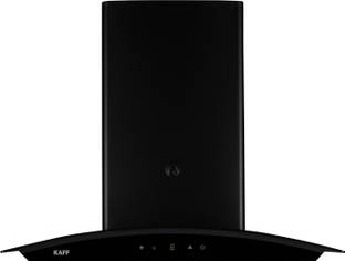 Kaff MILA DHC 60 Auto Clean Wall Mounted Black 1150 CMH Chimney