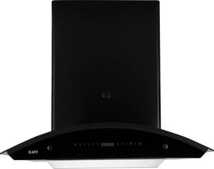 Kaff RIO LX BF DHC 60 Auto Clean Wall Mounted BLACK 1250 CMH Chimney