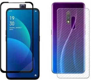 INCLU Front and Back Tempered Glass for Realme 5 Pro, Oppo F11 Pro, Realme X, OPPO K3