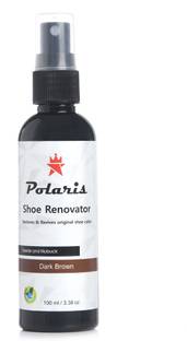 Polaris Shoe Renovator and Color Reviver(Dark Brown) Cleaner