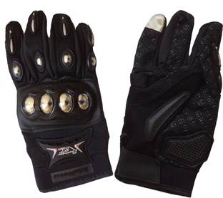 BikenWear Steel knuckles glove Riding Gloves