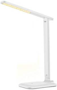 AKR Touch Sensor control Desk Portable Eye Caring LED Reading & Night lamp Light With USB Cable Rechargeable LED Touch On/Off Switch Desk Study Lamp Study Lamp