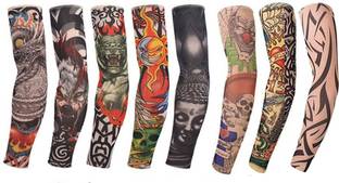 Aadikart Nylon Arm Sleeve For Men With Tattoo