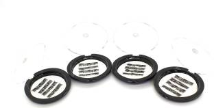 Vinayakart 16 Pcs Triple Magnetic Eyelashes 3D Reusable False Lashes Criss Cross No-glue