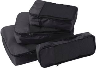 Walletsnbags T49 Garment Cover Packing Cubes-Set Of 4 (SMALL .MEDIUM , LARGE AND SLIM) T49