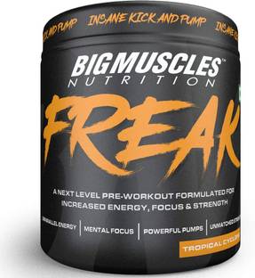 BIGMUSCLES NUTRITION Freak Tropical Cyclone Preworkout 30 Serving BCAA