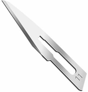 Agarwals High Carbon Steel Surgical Scalpel Blades No 11 (25 pieces) Surgical Scalpel