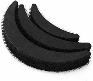 Fashsio Synthetic Fibre Hair Puff Volumizer Banana Bumpits Maker Hairstyle Accessory 3 Pieces Hair Accessory Set