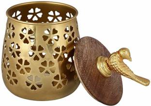 Arsalan Iron 1 - Cup Tealight Holder Set