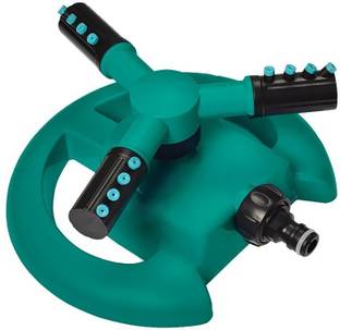 Power Up 3 Arm 360° Sector Rotating Water Sprinkler Garden Pipe 250 L Hose-end Sprayer