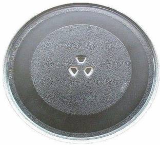 MYRA 9.6 Inch Microwave Oven Replacement Turntable/Rotating/Baking Glass Tray/Glass Plate Fiber Glass Microwave Turntable Plate Fiber Glass Microwave Turntable Plate