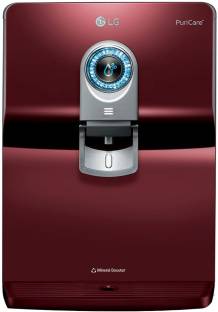 LG A2E Plus - WW160EP 8 L RO Water Purifier With Dual Protection Stainless Steel Tank, Smart Display