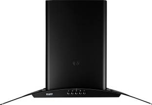 Kaff ELF BF DHC 60/ELF DHC 60 Auto Clean Wall Mounted Black 1180 CMH Chimney