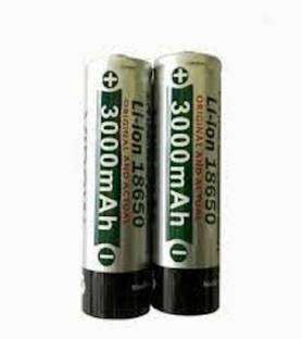 VGS MARKETINGS 3.7V LITHIUM ION 18650 Rechargeable 2pcs 3000mah 3.7V  (Pack of 2)  Battery