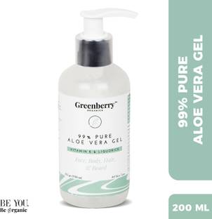Greenberry Organics 99% Pure Aloe Vera Gel
