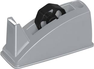 OMEGA single sided Handheld 1748 Tape Dispenser - Elegant Grey (Manual)