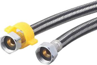 SWASTIK Geyser Connection Pipe Heavy Duty Hose Pipe 24inch(2Feet) Pack Of 2 Hose Pipe