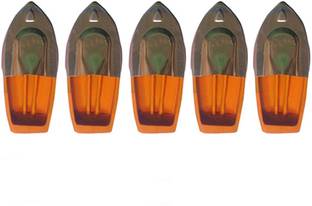 BG Bazzar gali 5 pcs. Fun Steam Powered Tin Toy Boat Nav Pop Put Putt Candle Powered fuel flame with free dropper