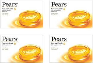 Pears Soap Pure & Gentle Bathing Bar (4 x 125 g)
