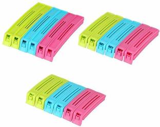iTronix Pack of 18 Food Bag Sealing Clips | 3 Sizes | Plastic Bag Sealing Clips