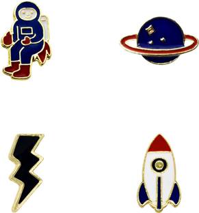 FURE Off to Space Enamel Pins Brooch