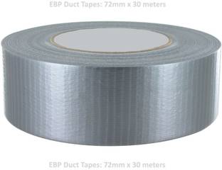 EBP High Strength 72 mm x 30 meter Grey color Handheld Duct and Cloth Tape (Manual)