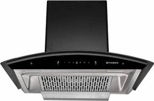 FABER HOOD CREST PLUS HC SC BK 60 Auto Clean with Powerful Suction Capacity, Filterless Technology Wal...