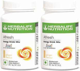 HERBALIFE Nutrition Afresh Ginger Flavor Pack of 2 Energy Drink