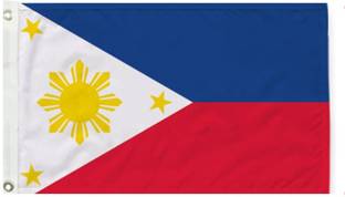 UNIQ Philippines Rectangle Table Miniature Flag