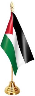UNIQ Staircase Style Flag - Palestine Rectangle Table Miniature Flag