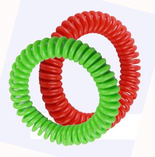 LeevMe Eva Mosquito Repellent Bracelets for 20 Days Use _ Waterproof, Resealable , DEET Free and 100% Natural Mosquito Repellent Wrist Bands