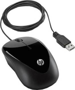 HP X1000 Wired Optical Mouse (USB) Wired Ambidextrous Optical Mouse