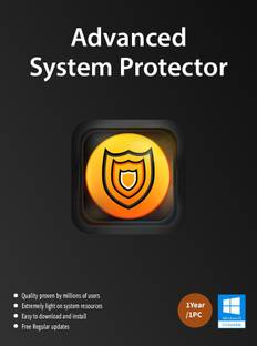 advanced system protector Anti-virus 1 User 1 Year