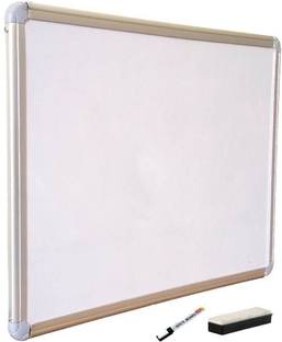 MP MART Non Magnetic Nova 1.5' foot x 2' foot with Duster Marker Combo White board