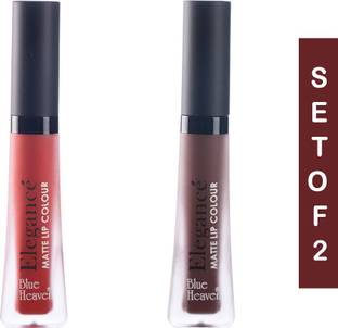 BLUE HEAVEN Elegance Matte Lip Color 03 & 06