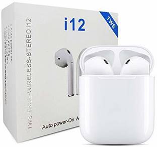 ROYALDEALSHOP Red dots True Wireless Earbuds Mi Bluetooth Headset Bluetooth without Mic