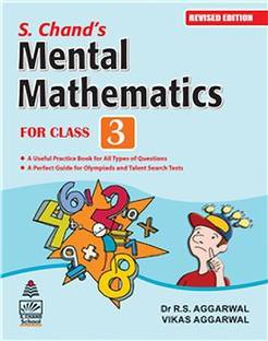 S.Chand’s Mental Mathematics For Class 3 For (2020-2021) Examination