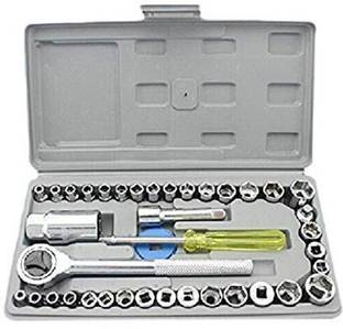 saysha Aiwa 40 In 1 Pcs Wrench Tool Kit & Screwdriver And Socket Set